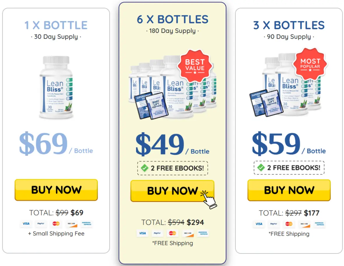 LeanBliss price